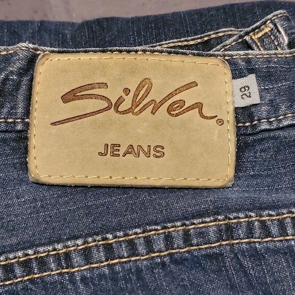 VTG Silver Jeans Co. womens Denim Straight Leg Jeans 29/34 Made In Canada Y2K - Picture 7 of 16